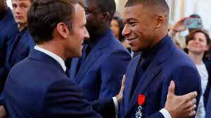 French president asked Mbappe to stay at PSG