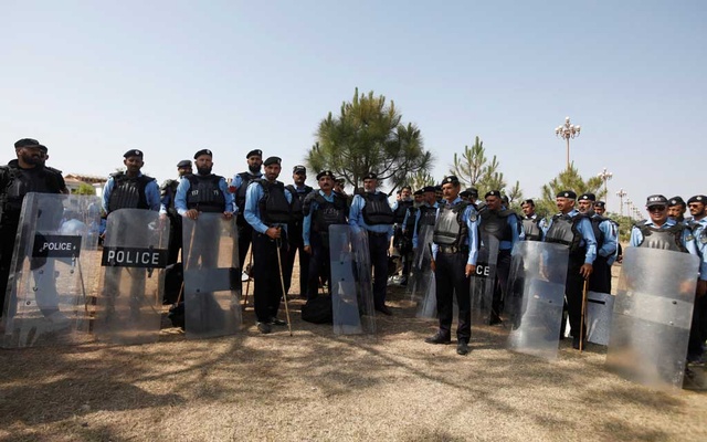 Pakistan police fire teargas, baton-charge supporters of ousted PM Khan