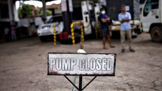 Sri Lanka down to last day of petrol, says PM